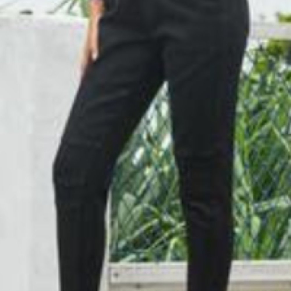 Black Denim Jean Skinny Joggers